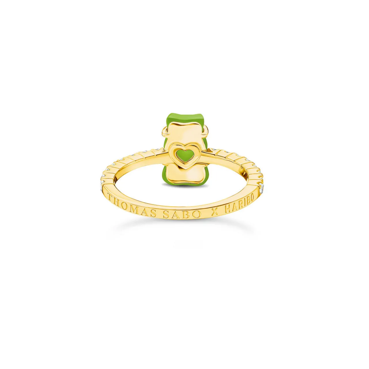 Clearance Haribo Green Goldbear Ring Women Rings