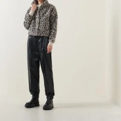 Outlet Harley Leopard Fleece Jacket Women Coats & Jackets