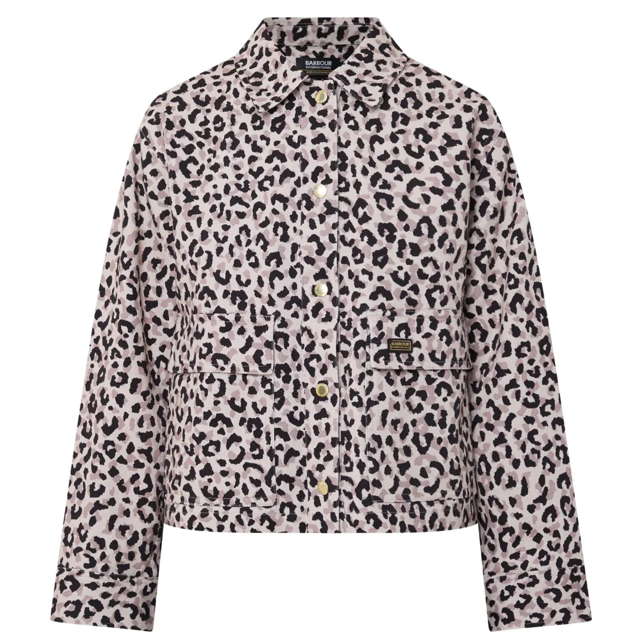 Harley Leopard Overshirt Women Coats & Jackets