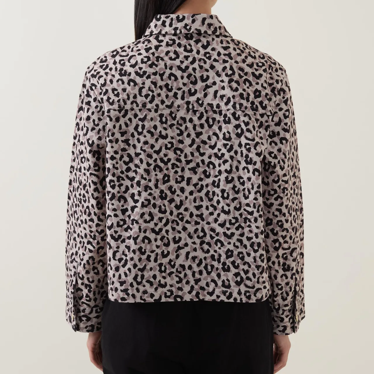 Harley Leopard Overshirt Women Coats & Jackets