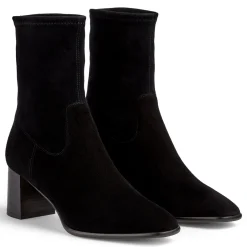 New Harp Suede Heeled Boots Women Boots