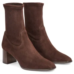 Discount Harp Suede Heeled Boots Women Boots