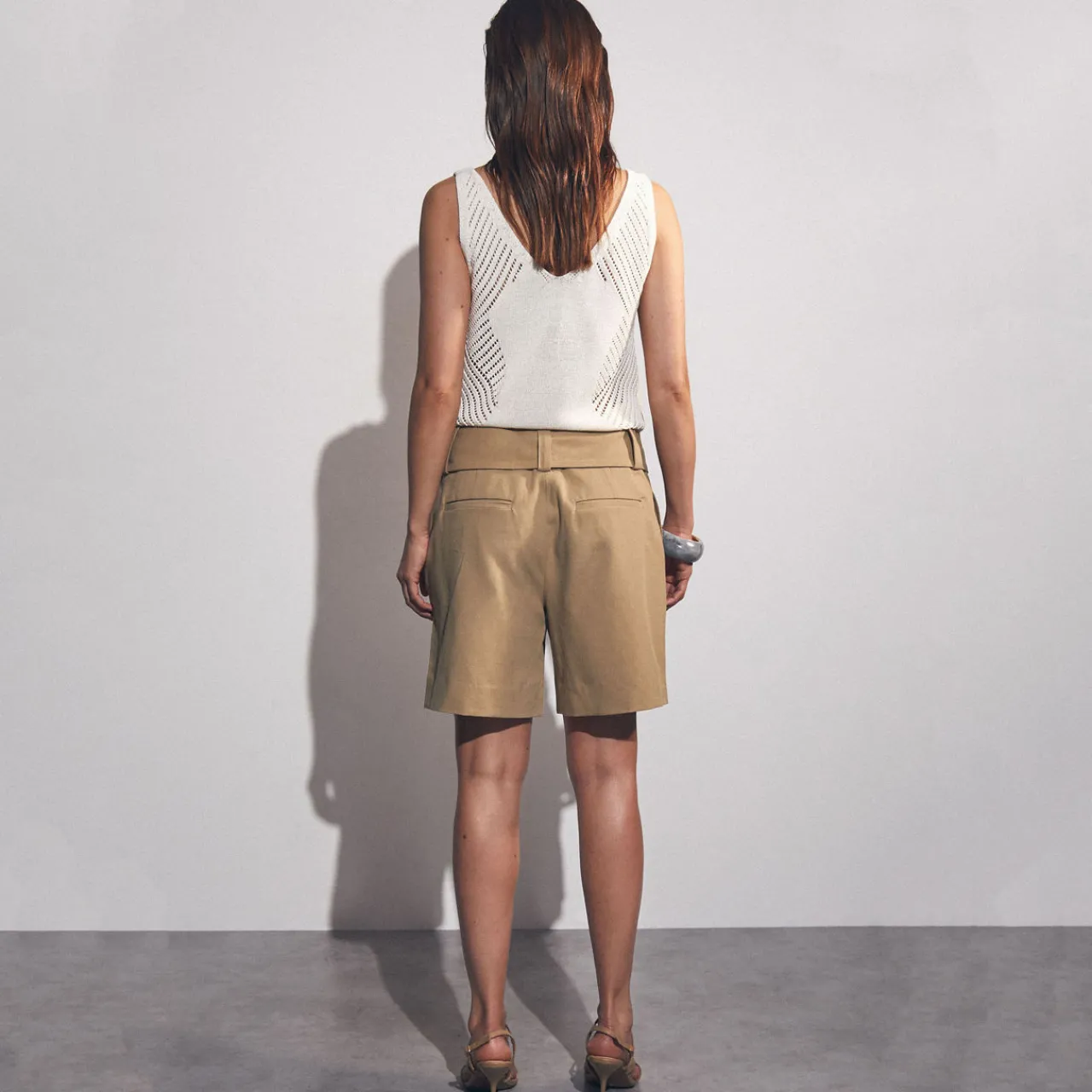 New Harper Belted Shorts Women Trousers & Shorts