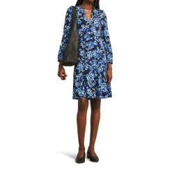Hot Harper Floral Flared Mini Dress Women Dresses