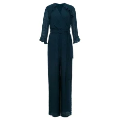 Online Hattie Wrap Wide Leg Jumpsuit Women Jumpsuits