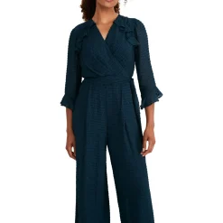 Online Hattie Wrap Wide Leg Jumpsuit Women Jumpsuits