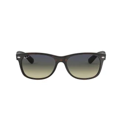 New Havana New Wayfarer Green Lens Sunglasses Brown Women Sunglasses