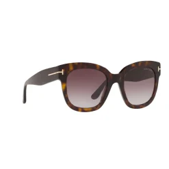 Sale Havana Square Sunglasses FT0613 Women Sunglasses