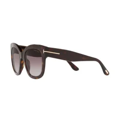 Sale Havana Square Sunglasses FT0613 Women Sunglasses