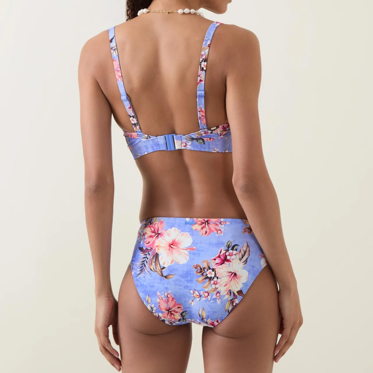 Hot Hawaii Mid-Rise Bikini Bottoms Women Swimwear & Beachwear