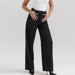 Outlet Hayden High-Rise Wide Leg Trousers Women Trousers & Shorts