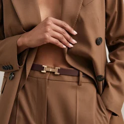 Online Hayley Leather Square Hinge Belt Women Belts
