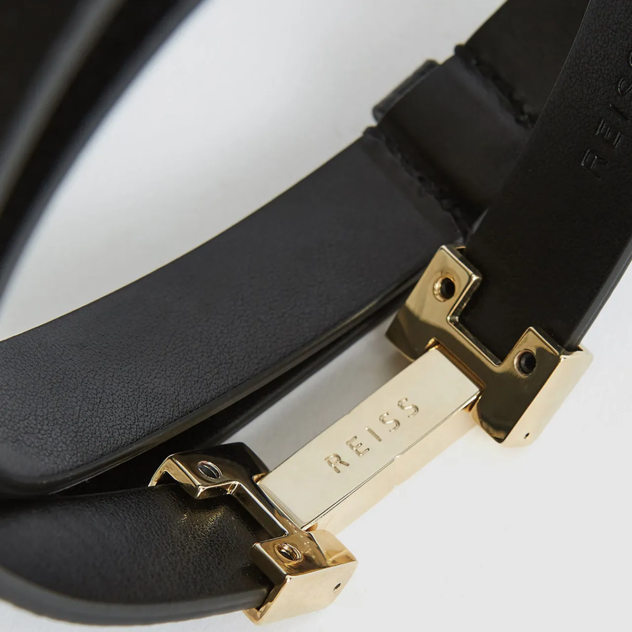 Clearance Hayley Textured Narrow Leather Belt Women Belts