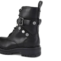 Outlet Headline Combat Coin Biker Boots Women Boots
