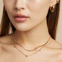 Hot Heart Charm Necklace Women Necklaces