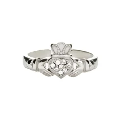 Heart Crown Ring Women Rings