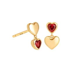 Best Heart Drop Stud Earrings Women Earrings