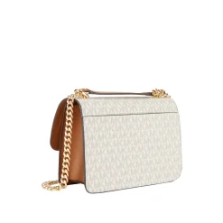 Clearance Heather Large Logo-Canvas Shoulder Bag Women Crossbody Bags|Shoulder Bags