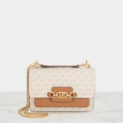 Sale Heather Logo-Canvas Shoulder Bag Women Shoulder Bags