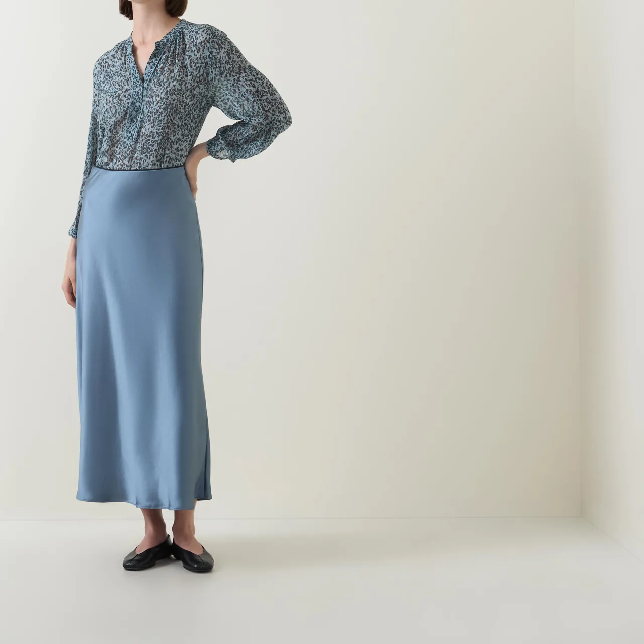 Clearance Heavyweight Flared Skirt Women Skirts
