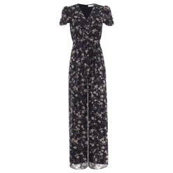 Outlet Helene Floral Wide-Leg Jumpsuit Women Jumpsuits