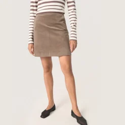 Online Helle Velvet Mini Skirt Women Skirts