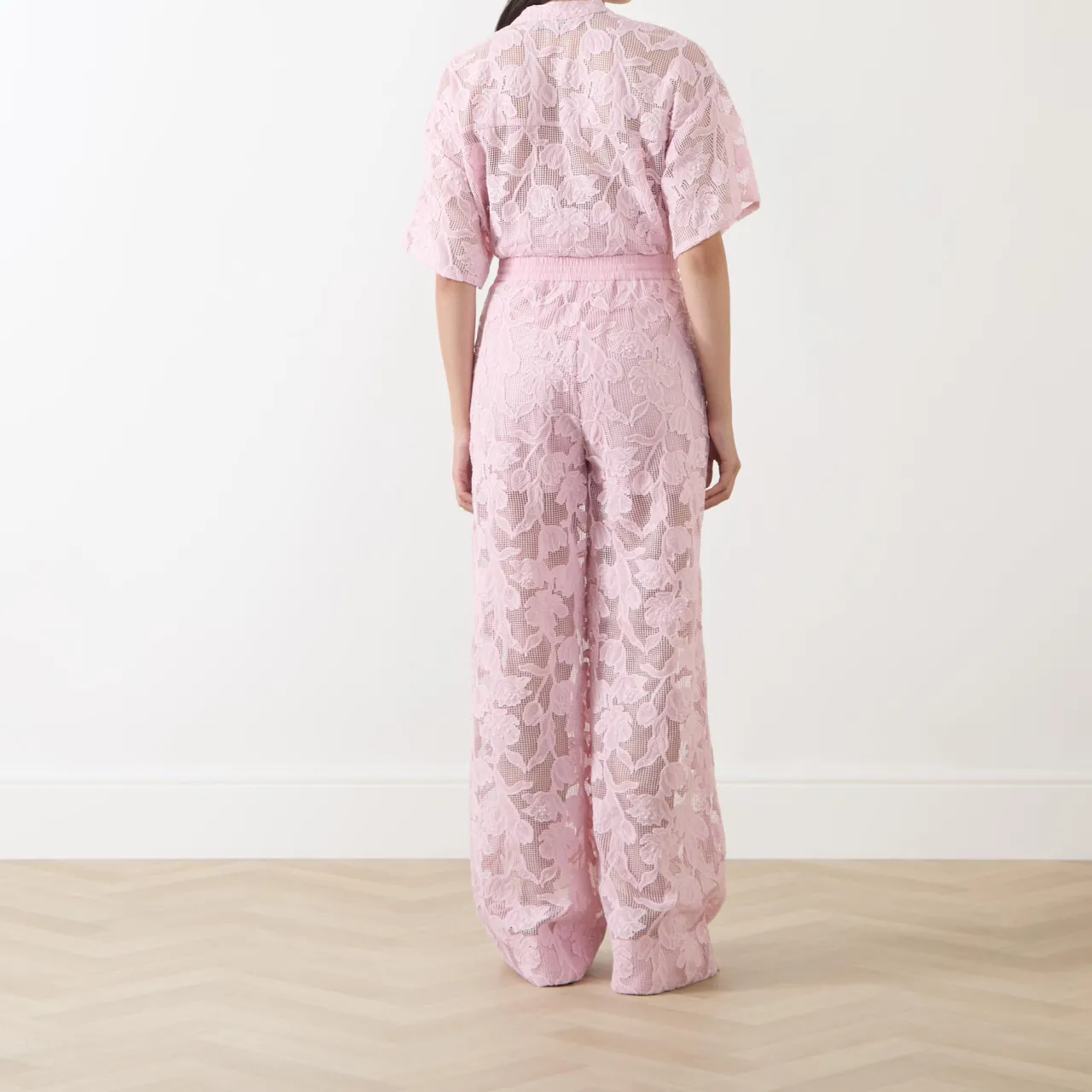 Henim Lace Wide Leg Trousers Women Trousers & Shorts