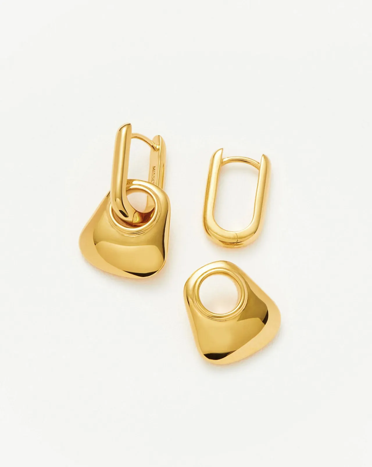 Hera Mini Charm Hoop Earrings Women Earrings