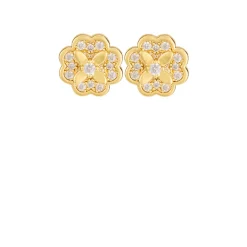 Clearance Heritage Bloom Mini Stud Earrings Women Earrings