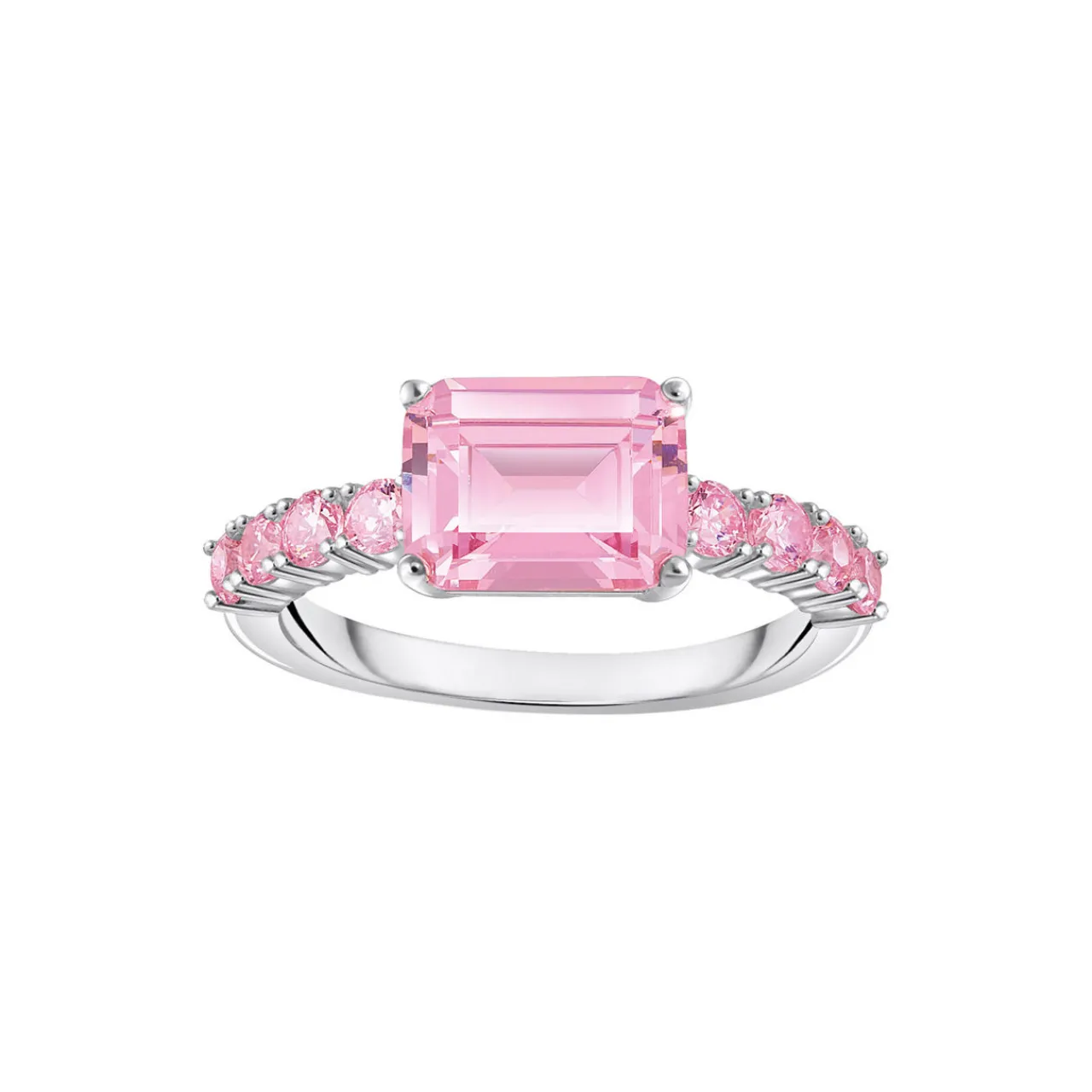 Online Heritage Glam Pink Solitaire Ring Women Rings
