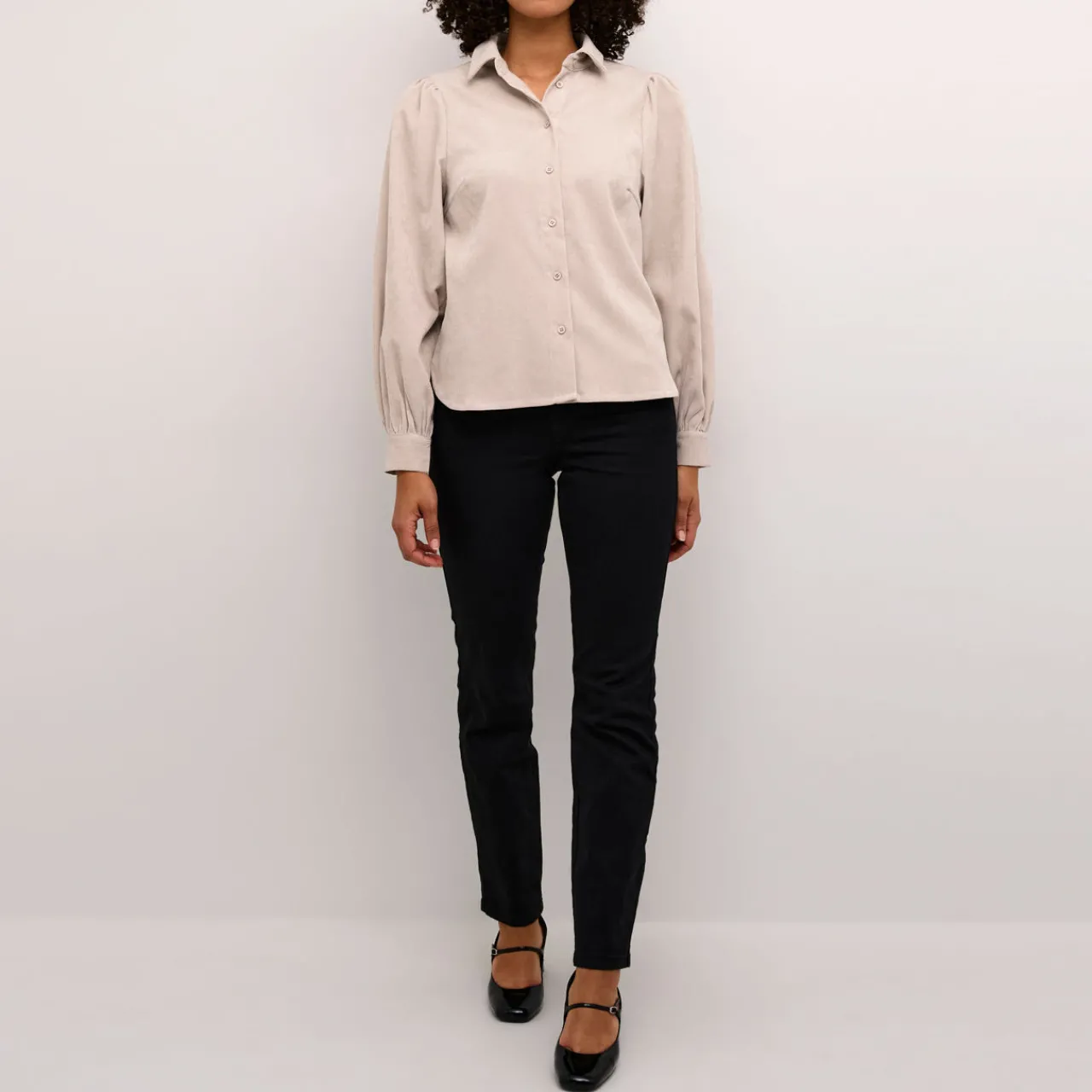 Hot Hermine Puff Shirt Women Tops