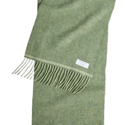 Herringbone Lambswool Scarf Women Scarves