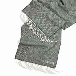 Outlet Herringbone Lambswool Scarf Women Scarves
