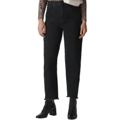 New High Waist Barrel Leg Jeans Women Denim