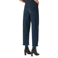 High Waist Barrel Leg Jean Women Denim
