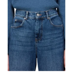 New High Waist Barrel Leg Jean Women Denim