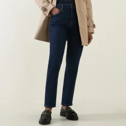 Discount High-Rise Ankle Skinny Jeans Women Denim