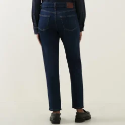 Discount High-Rise Ankle Skinny Jeans Women Denim