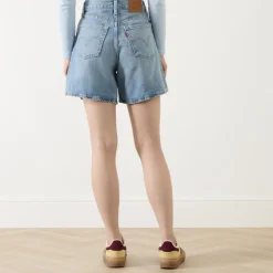 High-Rise Baggy Shorts Women Trousers & Shorts