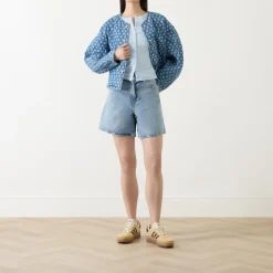High-Rise Baggy Shorts Women Trousers & Shorts