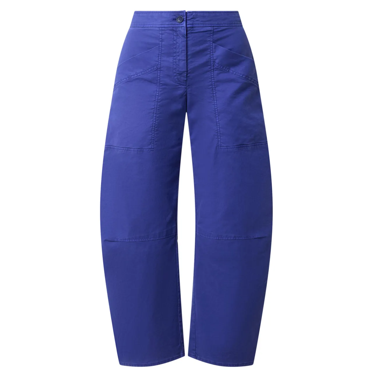 Clearance High-Rise Barrel Leg Trousers Women Trousers & Shorts