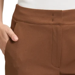 Discount High-Rise Cropped Straight Leg Culottes Women Trousers & Shorts