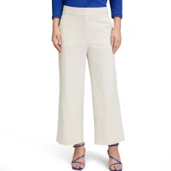 New High-Rise Cropped Straight Leg Culottes Women Trousers & Shorts