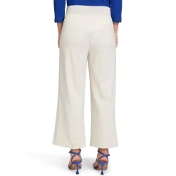 New High-Rise Cropped Straight Leg Culottes Women Trousers & Shorts