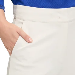 New High-Rise Cropped Straight Leg Culottes Women Trousers & Shorts