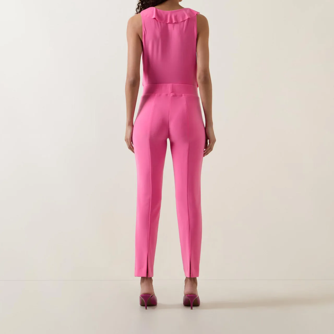 High-Rise Skinny Leg Trousers Women Trousers & Shorts