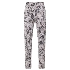 Sale High-Rise Snake Slim Leg Trousers Women Trousers & Shorts