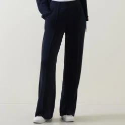 Outlet High-Rise Straight Leg Trousers Women Trousers & Shorts