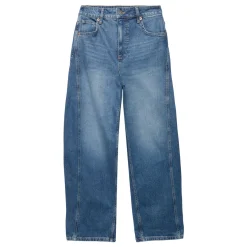 New High-Rise Tapered Barrel Jeans Women Denim