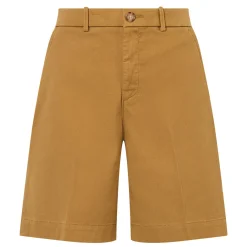 High-Rise Twill Shorts Women Trousers & Shorts